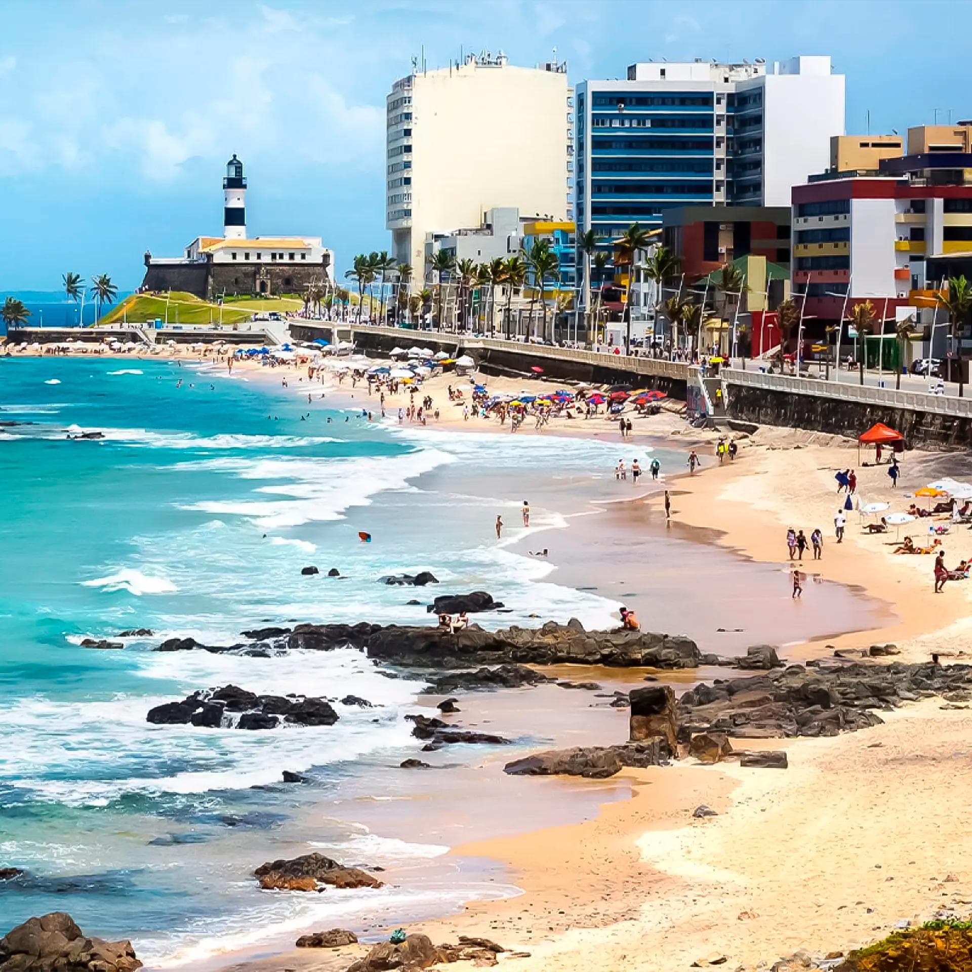 ARRIVAL IN SALVADOR DA BAHIA