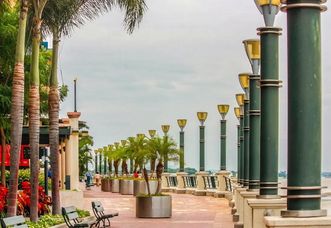 ARRIVAL IN GUAYAQUIL