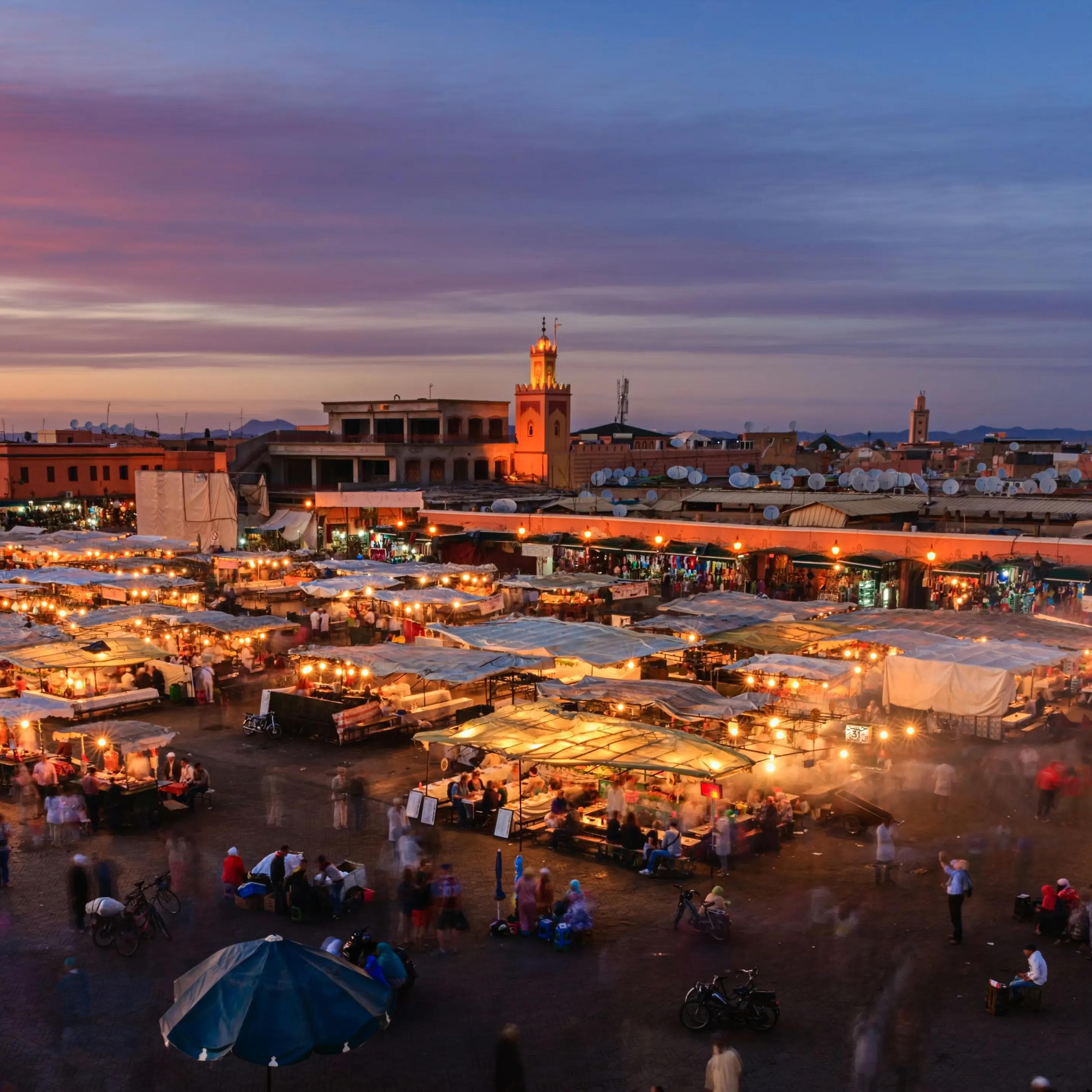 ARRIVE IN MARRAKECH · CULINARY INTRODUCTION