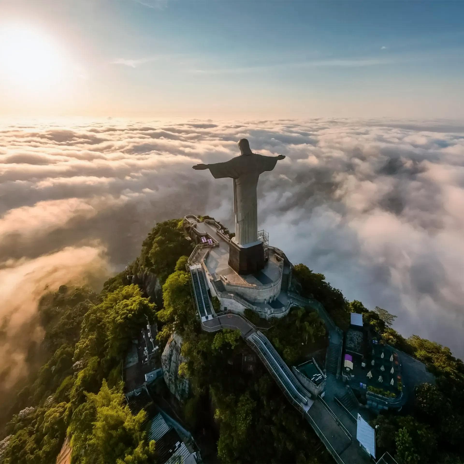 RIO DE JANEIRO, CORCOVADO AND SANTA TERESA