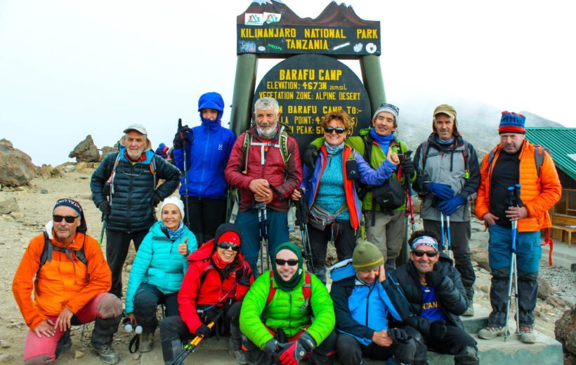 Kilimanjaro 6 Days Lemosho Route