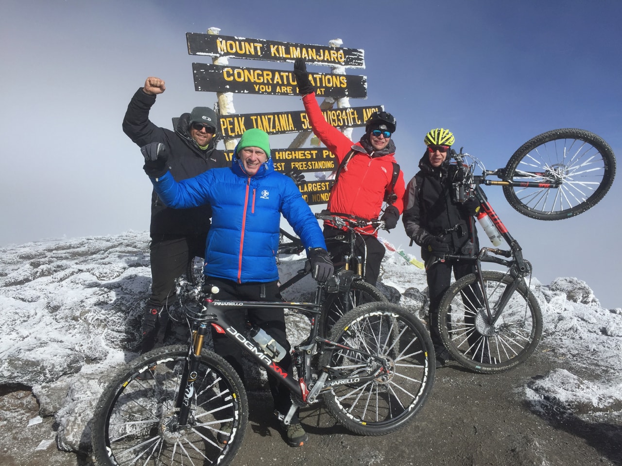 Success Kilimanjaro Bike Trek